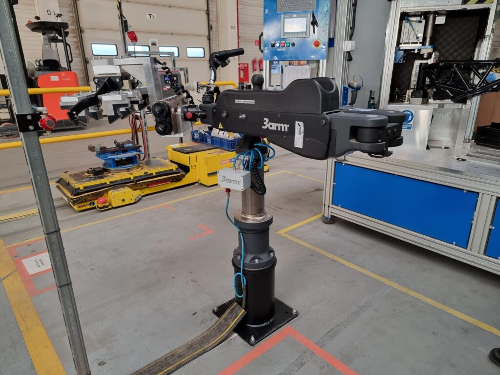 industrial manipulator integrated with poka-yoke verification system in assembly line